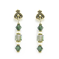 Swarovski Drop Earrings- swarovski earrings 