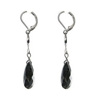 Midnight Serenity Earrrings- Midnight Serenity Earrrings, swarovski earrings