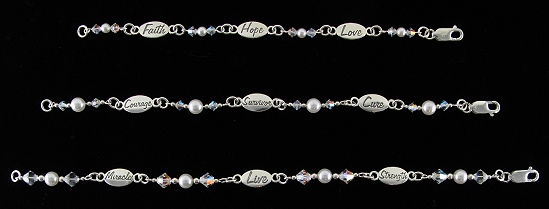 Inspiration Pearl Bracelets- Inspiration Pearl Bracelets, expressions, swarovski pearls, sterling silver