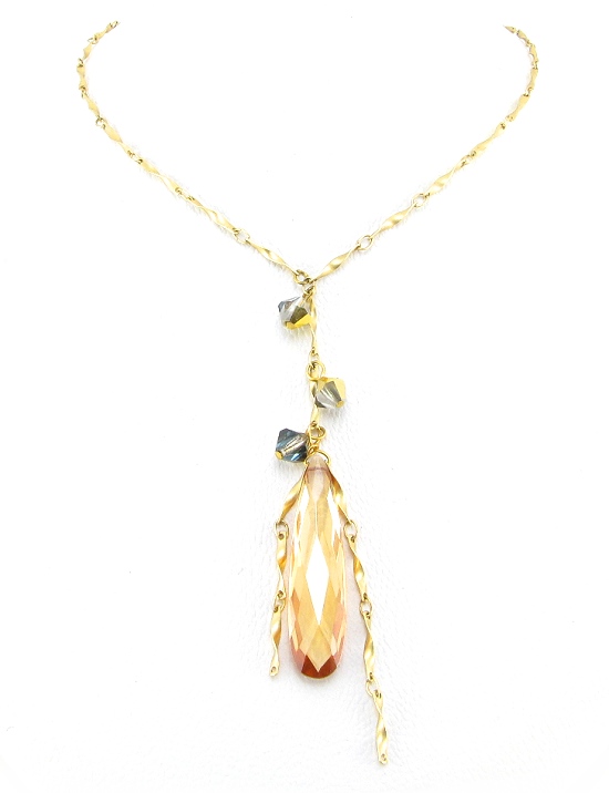 Serenity Necklace- swaroski crystal pendant swarovski necklaces swarovski crystals 